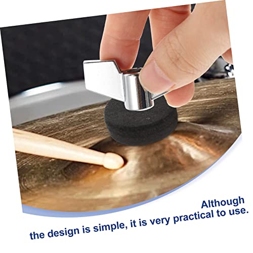 Vaguelly 4 Conjuntos Almofada De Feltro De Tambor Prato De Feltro Ar Acessórios Pad De Prato Criativ