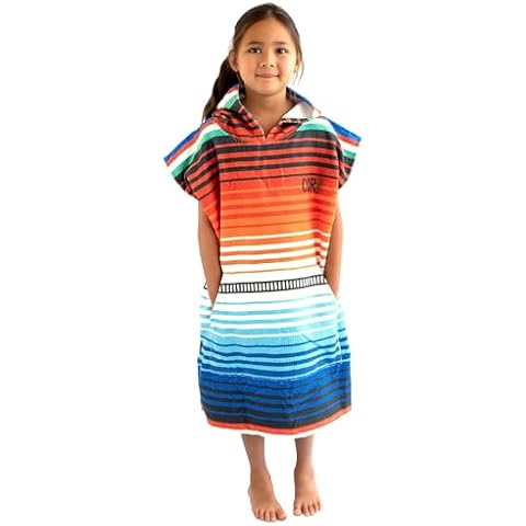 COR Surf Kids Changing Robe - Microfibre Poncho Towel Cover