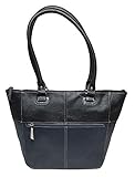 Tignanello Perfect Pockets Medium Tote, Midnight/Black