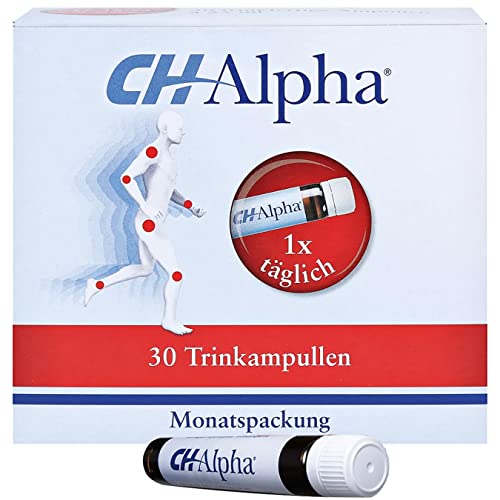 CH-Alpha gelita health Collagen CH-Alpha for Joint and Cartilage (30 x 25ml) 1 Vial Daily