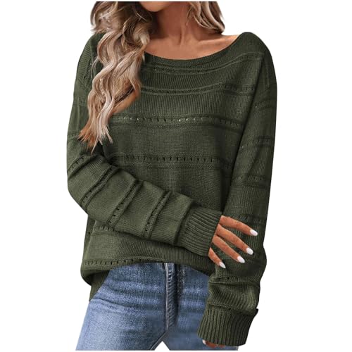 Womens Sweaters Fall 2024 Casual Long Sleeve...