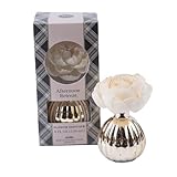 Afternoon Retreat Scent: Sink back into a bed of soft moss, teak, sandalwood and amber as a light, refreshing breeze of bergamot and lime sweeps through the air. FESTIVE DECOR: Add a touch of glamour to your holiday decor with our Holiday Flower Diff...