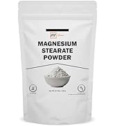 mGanna Magnesium Stearate Powder (Food Grade) 227 gm / 0.5 lbs | Ideal for Supplements, Food Proc...