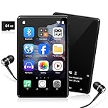 HERBYD 96GB MP3 Player with Bluetooth and Wifi - MP3 Player for Kids, MP4 Player, Touch Screen 4 Inch IPS Display, 32GB ROM 3GB RAM 64GB Memory Card, Octa Core, Support Spotify, 2000mAh Battery