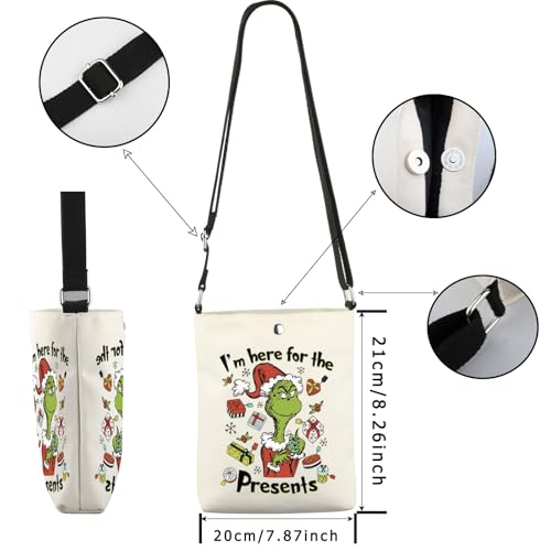 WCGXKO Christmas Movie Inspired Crossbody Bag Merry Christmas gift Aesthetic Monster Gift2