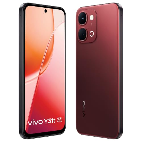 vivo Store vivo Y31t 5G 4GB RAM 128GB Storage Crimson Red - Image 5