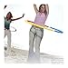 YHNNH Multifunctional Spring Hula Hoop for Adults Soft Fitness Exercise Hoop PVC and Steel Construction for Waist Slimming Fat Burning Home Workout