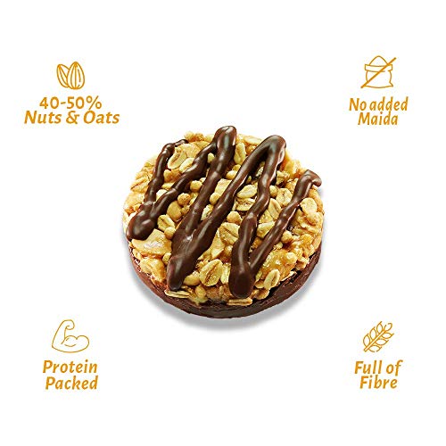 Open Secret Cookies Biscuits Combo Pack Box | Peanut Butter Dry Fruit Healthy Snacks | Unjunked Diet Biscuit | Gift Pack | Protein & Fiber Packed | Pack of 24 Cookies