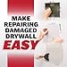 WAL-BOARD TOOLS Drywall Clips, Easy Drywall Repair Solution, Fits 1/2