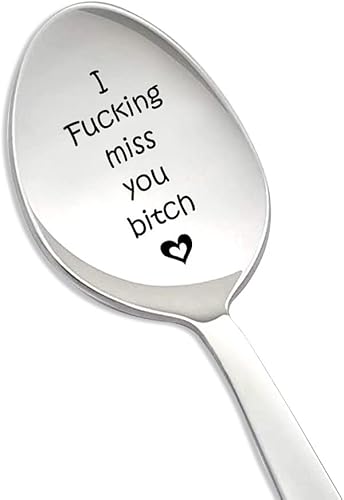 Cuchara para parejas, mejores amigas, regalos para mujeres, aniversario, día de San Valentín, regalo para esposa, novia, cucharas grabadas para