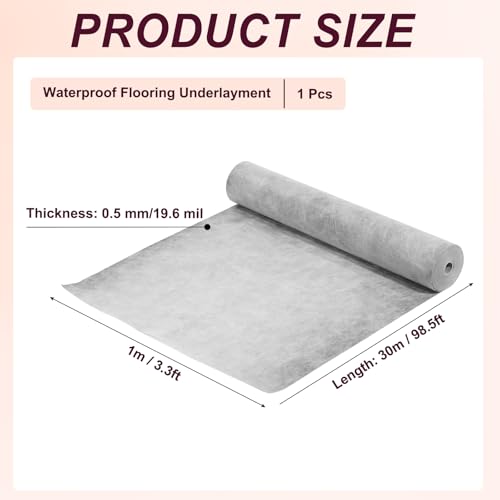 Membrane imperméable en polyéthylène évitant les fuites de douche