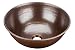 ECOSINKS BRV-1405BC Pinnacle Handmade Solid Copper Vessel, Aged Copper