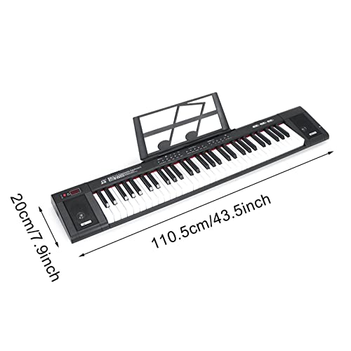 Clavier Piano Piano Électronique Numérique 61 Key Keyboard Musique Piano Débutant Kit Musique Synthétiser Le Contrôleur - Les Beatles, Paul McCartney, John Lennon, RIngo Starr, George Harrison Clavier Piano Piano Électronique Numérique 61 Key Keyboard Musique Piano Débutant Kit Musique Synthétiser Le Contrôleur – Image 3