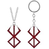 Berserk Anime Griffith Cosplay Necklace Key Chain
