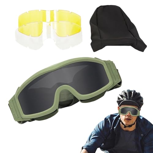 Gafas de moto protectoras para salidas en bicicleta y rutas largas
