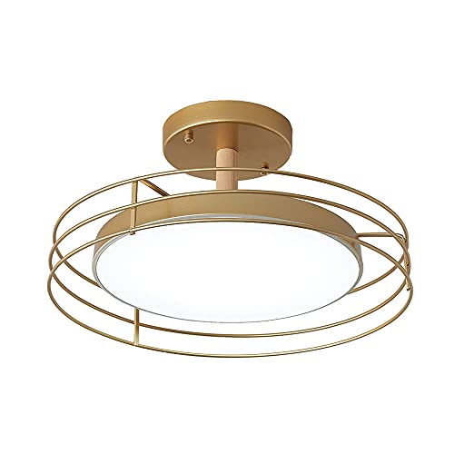 Plafonnier semi-encastré moderne HJLJKG, luminaire de plafond acrylique facile à installer