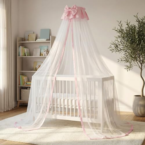 Moustiquaire lit bébé clip anti-insectes à installation facile