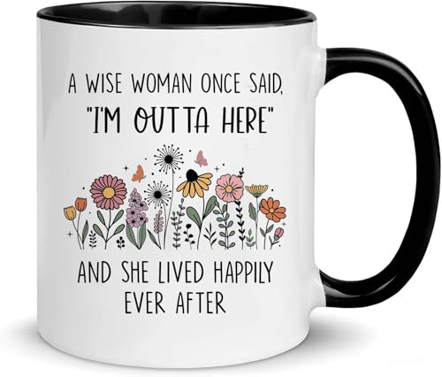 Taza de Cerámica para Mujeres Jubiladas 11oz miniatura 1