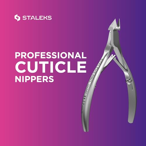 STALEKS PRO Profesyonel Serisi Manikür Pense Akıllı 31 7mm Manikür Pedikür Araçları Salon Ev Kullanımı AB'de Yapılan (NS-31-7)