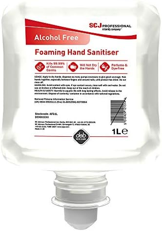Deb Alcohol Free Foam Hand Sanitiser Cartridge 1 Litre