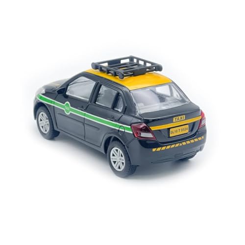 Image of Centy Urban Taxi Pull Back Toy Car for 3Y+ Black Colour
