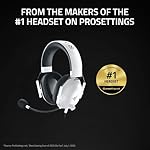Razer BlackShark V2 X Gaming Headset: 7.1 Surround Sound - 50mm Drivers - Memory Foam Cushion - for PC, Mac, PS4, PS5, Switch - 3.5mm Audio Jack - White - Image 2