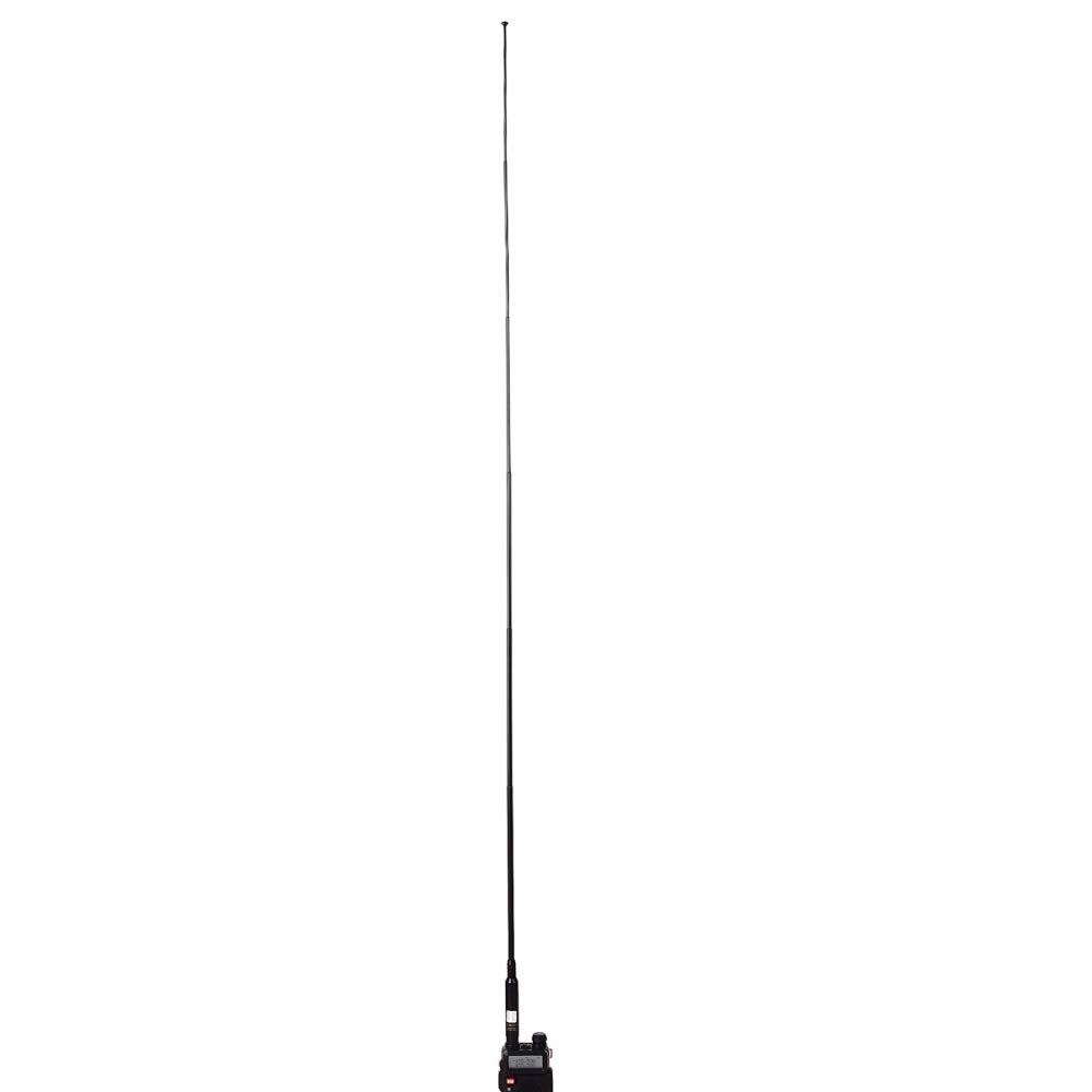 Rh-660s SMA Femmine 144 / 430Mhz Dual - Band SMA-F Alto Guadagno Telescopico Antenna Per Kenwood Baofeng Puxing Walkie - Talkie