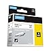 Dymo 18051 Rhino Heat Shrink Tubes Industrial Label Tape, 1/4-Inch X 5 Ft, White/Black Print
