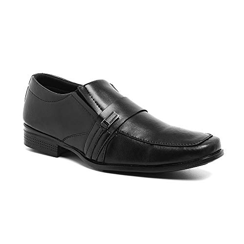 Sapato social walk preto fivela Slin Tamanho:41