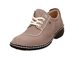 Echtes Leder FinnComfort Damen Schnuerschuhe Lexington Mouse (grau) - Schnürschuh mit Loser Einlage - Damenschuhe Bequeme Schnürschuhe, Grau, Leder (nubuksoft) Finn Comfort grau 419776
