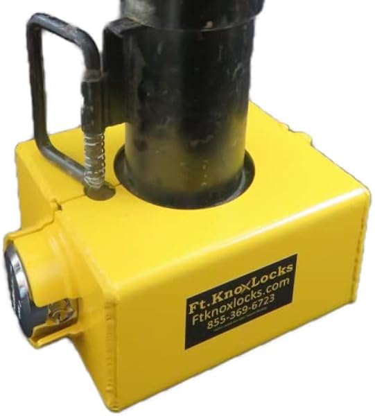 Ft. Knox Round Tube Gooseneck Coupler Lock with Heavy Duty Steel Design