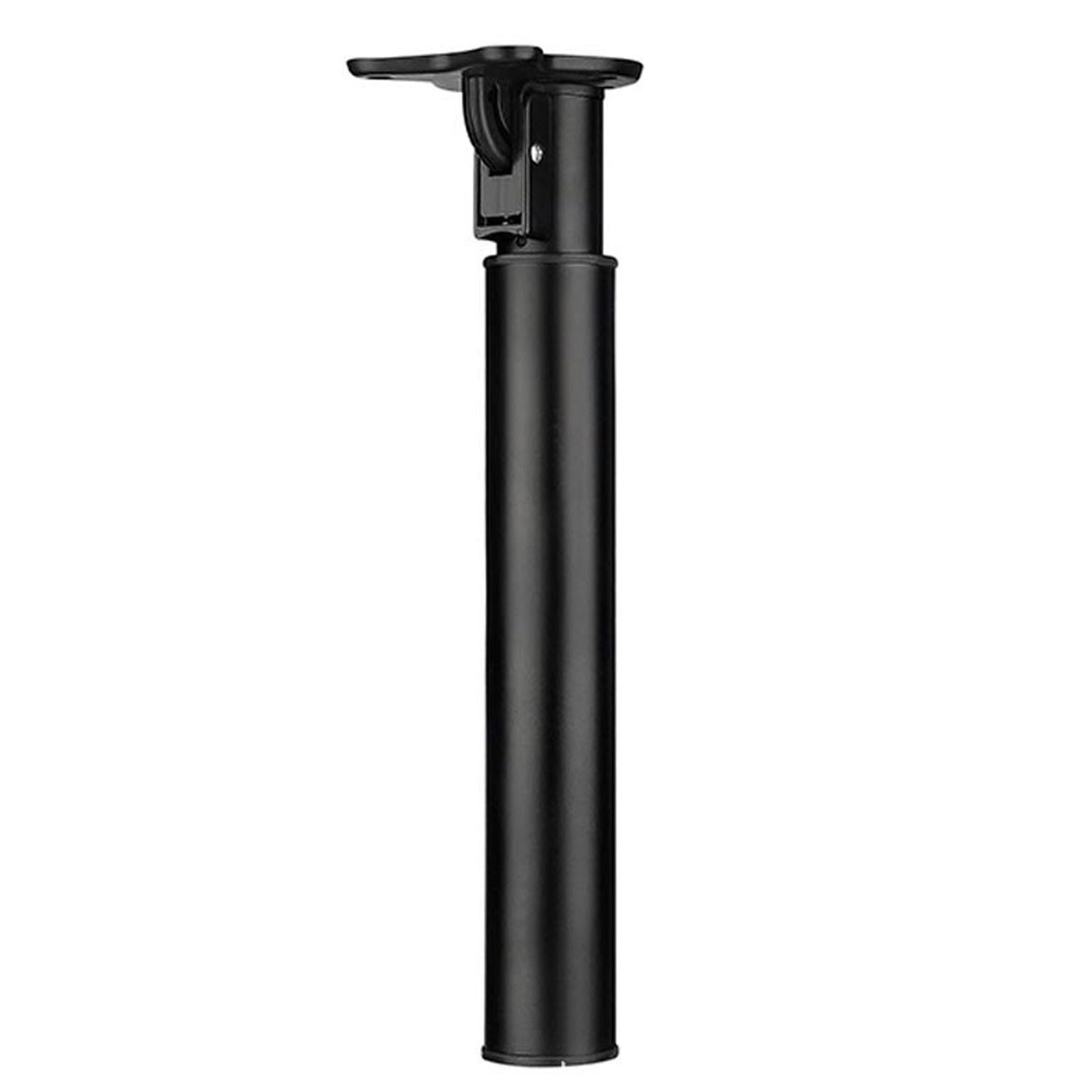 ALDNMBR Heavy Duty Iron Foldable Extendable Table Leg Adjustable Height Furniture Support Leg Anti Slip Base For Worktop Coffee Desk Dining Table Nightstand Replacement Black 45-71cm