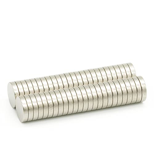 【市販最高グレード】【防錆】強力ネオジム磁石 5mm ×1mm 特殊4層メッキ N54 50個セット DIY 小型 丸型 工業用 キッチン 浴室 室外 事務所 多用途 KYOKEI
