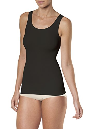 SLEEX Débardeur Gainant, Noir, Taille L/XL (44032) - Gaine Sculptante et Gainante Ventre Plat Cover