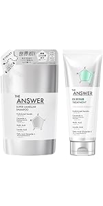 Amazon | 【THE ANSWER】 ジアンサー シャンプー リペアトリートメント