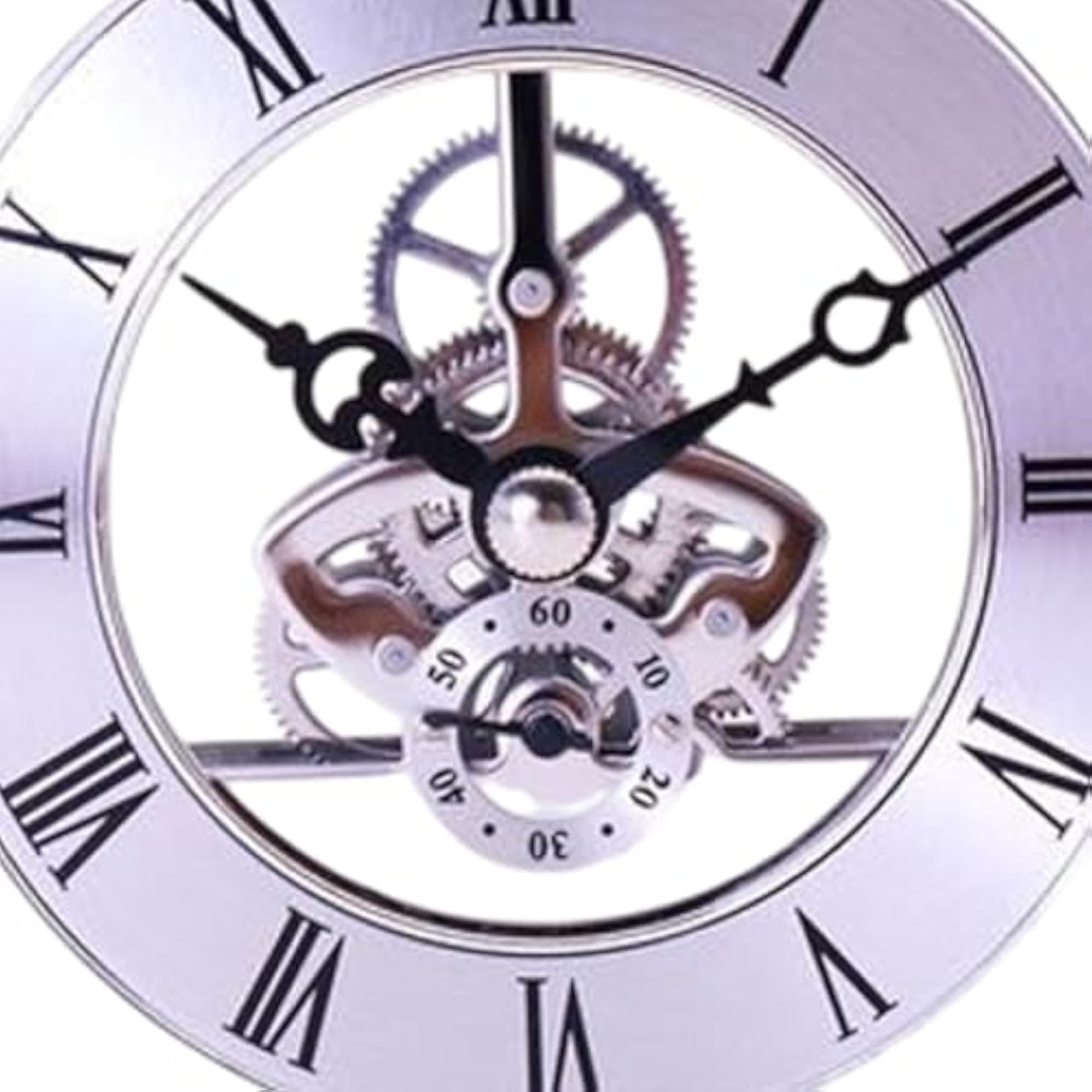 Round Clock Insert 12.6cm DIY Silent Inlaid Clock Head