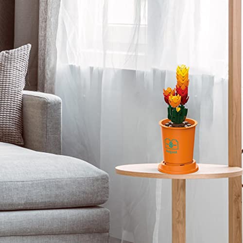 Flower Bouquet Building Set - Flowers Bouquet Building Blocks Set - Cup Style Small Plant Series Chi