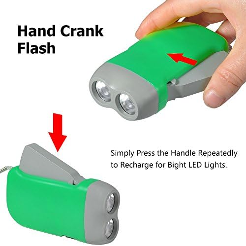 6Pcs Kids Binoculars Set, Outdoor Adventure Toys with Children Binocular, Hand Crank Flashlight, Compass, Magnifying Glass, Whistle, and Exploration Backpack for Bird Watching, Camping, Hiking Birthday Christmas Gift (Green) 2 41WOA9SjvwL. AC