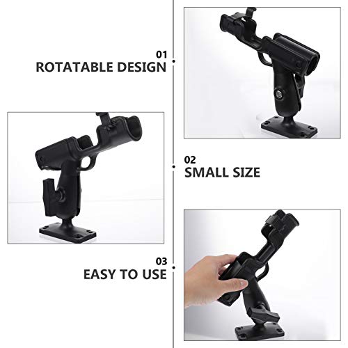 360 Assento De Pesca De Caiaque Suporte De Haste Powerlock Ajustável Suporte De Vara De De Pesca Can