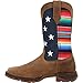 Durango Lady Rebel Women's Dusty Brown Serape Flag Western Boot, Dusty Brown And Serape Flag, Size 8(M)