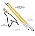 Notch Big Shot Set Includes 2 x 4 ft. Poles, Big Shot Head, Rubber Tubing & Pouch, Individually Boxed (SET1027D)