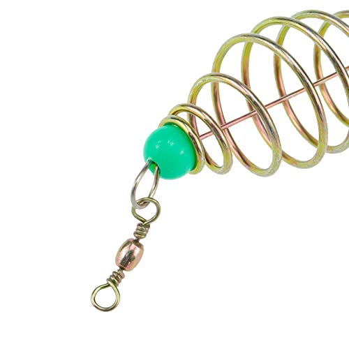 Curqia 10 Sets Catfish Bait Fishing Bait Trap Carp Bait Holder Spring Fishing Feeder Cage Basket Fishing Equipment #TOP4
