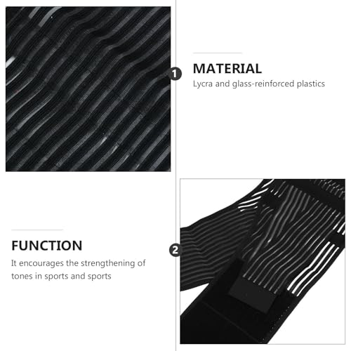 Faja lumbar ajustable Abaodam talla L para soporte y compresión miniatura 5