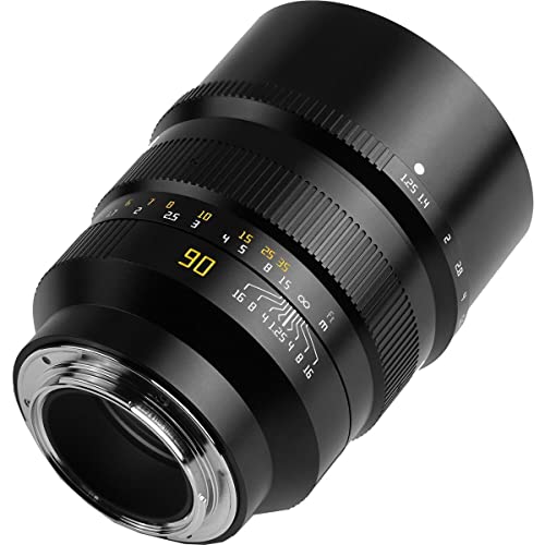 Ficha técnica TTArtisan Lente de Cuerpo de Metal F1.25 de 90 mm Compatible con Montura Sony E Color Negro - Fernando Cortés