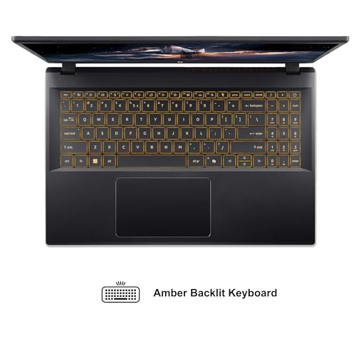Image of acer Nitro V 15 Gaming Laptop 15.6 inch FHD IPS 165Hz Intel 8-core i5-13420H 16GB DDR4 1TB SSD GeForce RTX 5050 GDDR7 DLSS4 (Up to 440 AI Tops) Backlit Thunderbolt WiFi6 Win11 w /ICP Hub