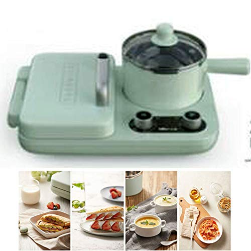 Preisvergleich Produktbild Multifunktionaler Haushalts Sandwich Maker, Doppelseitige Heizung Antihaftbeschichtung Toaster, Doppelbackblech Leicht Zu Reinigen Sandwich Maker Für Toast