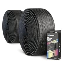 ALIEN PROS Chameleon Tail Bike Handlebar Tape Set of 2 - Elevate Your Ride with Stylish, Comfortable, and Color-Shifting PU Tape for Enhanced Grip with These Bicycle Handle bar Tape Black