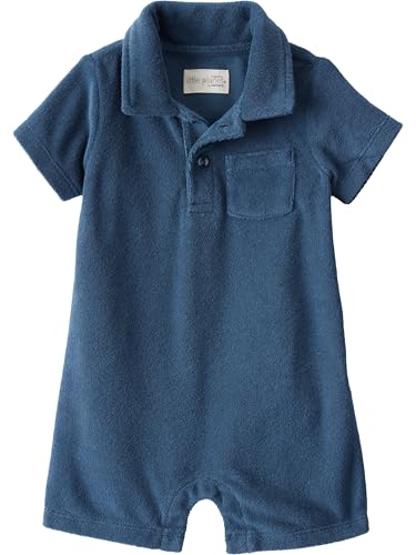little planet by carter's unisex-baby Romper Made With Organic Cotton