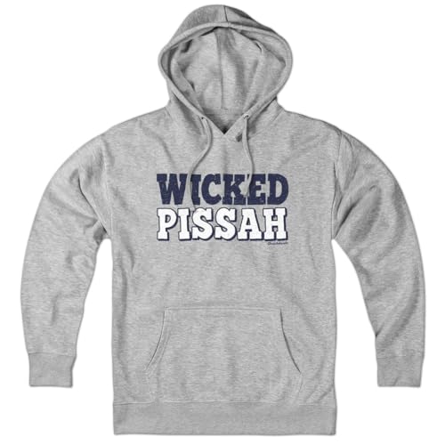Chowdaheadz Wicked Pissah Hoodie – Unisex Pullover Sweatshirt Soft Cotton Blend