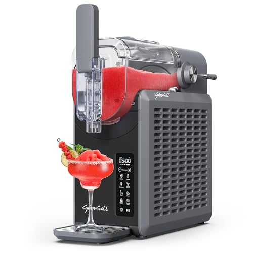 Image of CyberChill Slushie Machine,24-Hour Delay Start&Cold Retention, 68 oz Slushy Machine with Self-Cleaning Function, Frozen Drink Maker with 5 Preset Programs,Frozen Margaritas, Frappés, and More